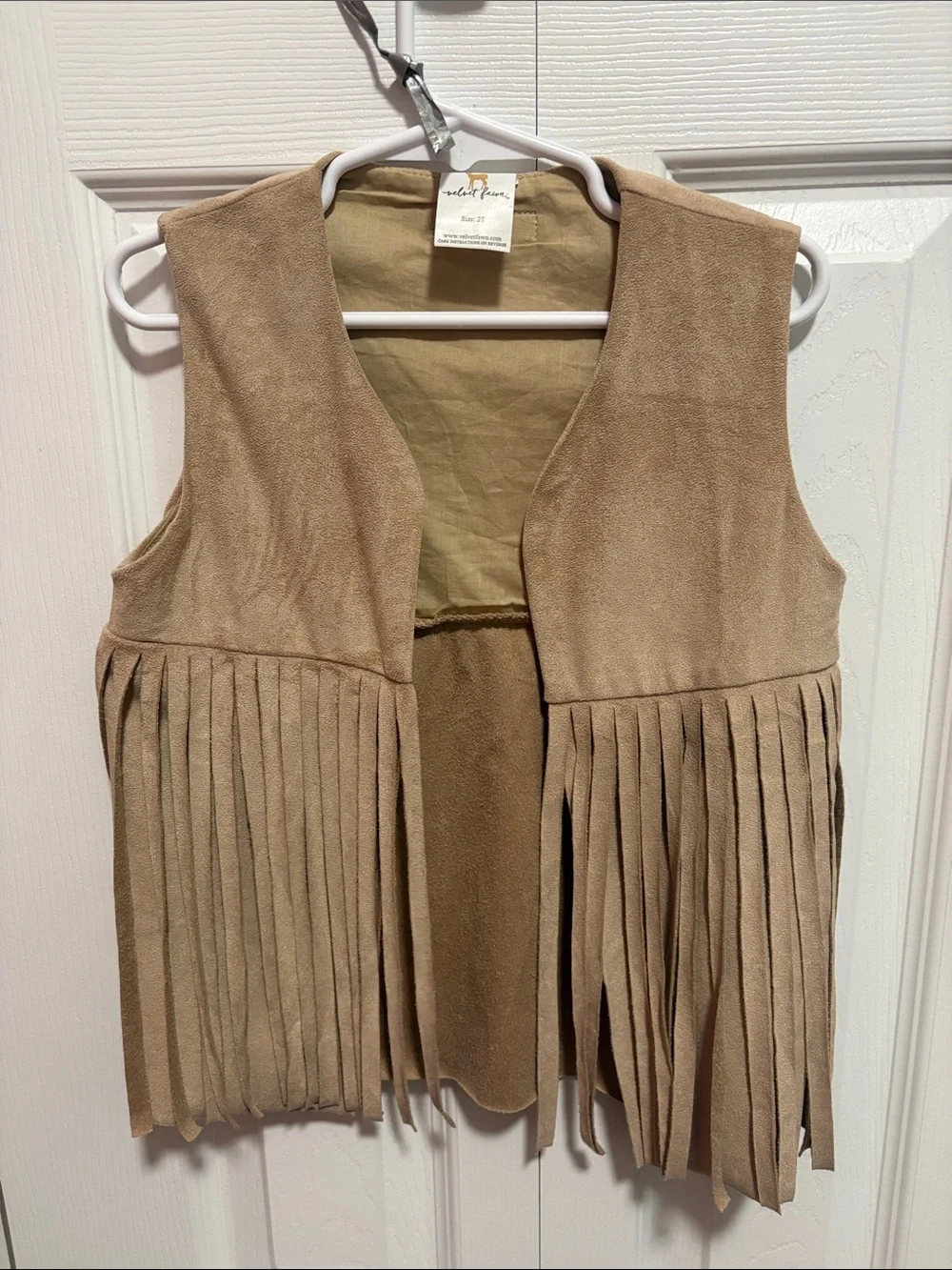 Velvet Fawn Fringe Vest